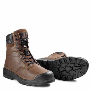 Men's Kodiak Greb 8" Steel Toe Safety Work Boot Brown